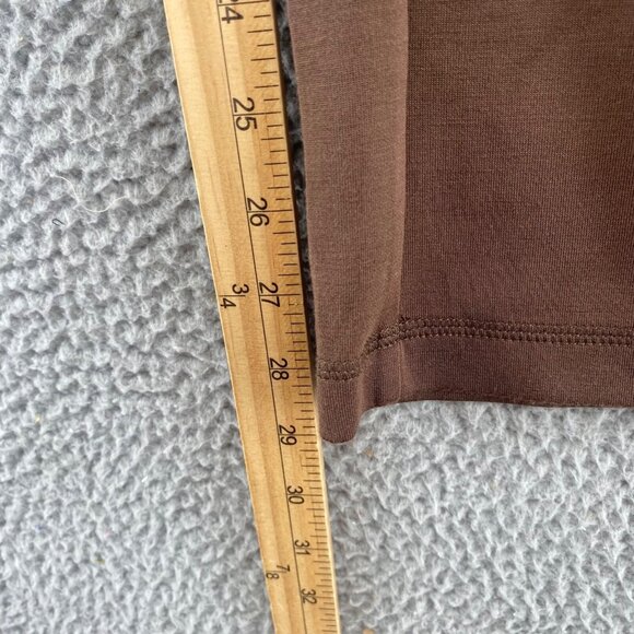 Westbound Pants Womens 1X Plus Brown Sweats Loungewear Wide Leg Stretch Pockets - Picture 8 of 13